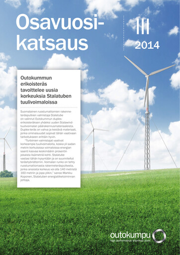 Thumbnail Outokumpu Quarterly Report 2014-q3