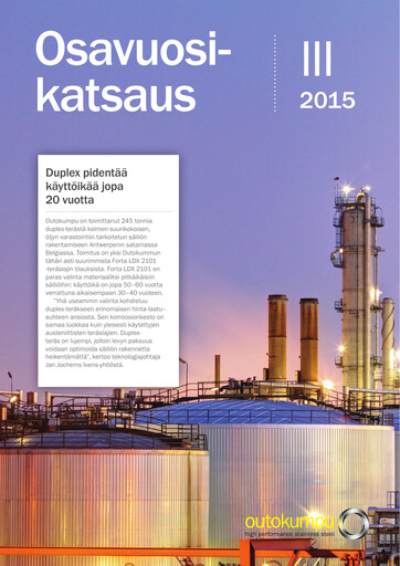 Thumbnail Outokumpu Quarterly Report 2015-q3