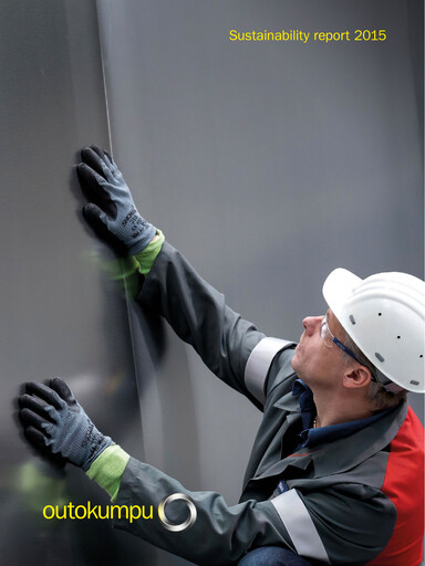 Thumbnail Outokumpu Sustainability Report 2015