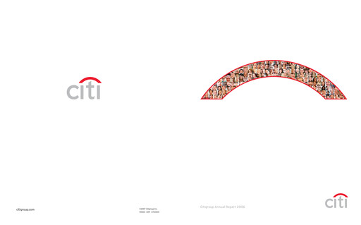 Miniature Citigroup Rapport annuel 2006