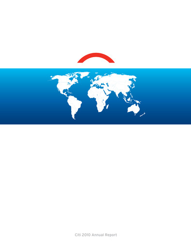 Miniature Citigroup Rapport annuel 2010