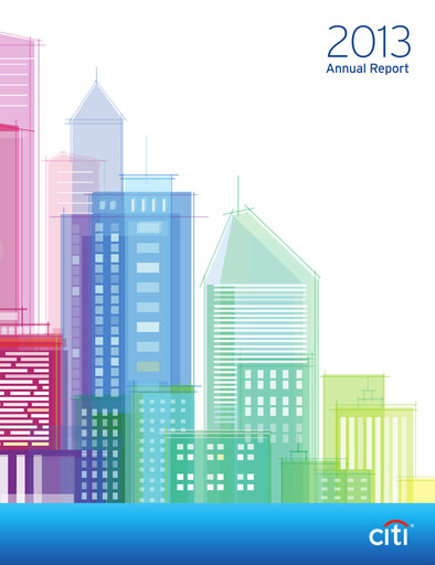 Miniature Citigroup Rapport annuel 2013