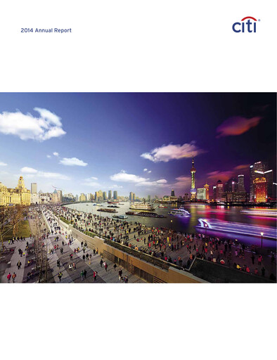 Miniature Citigroup Rapport annuel 2014
