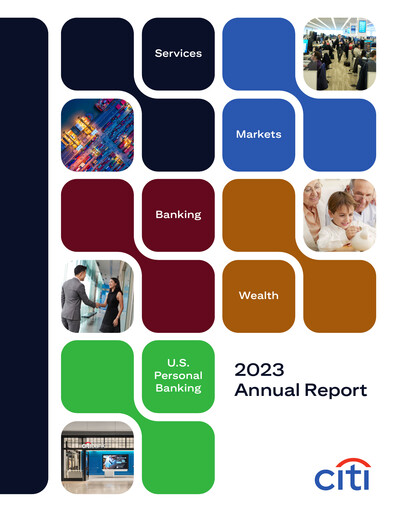 Miniature Citigroup Rapport annuel 2023