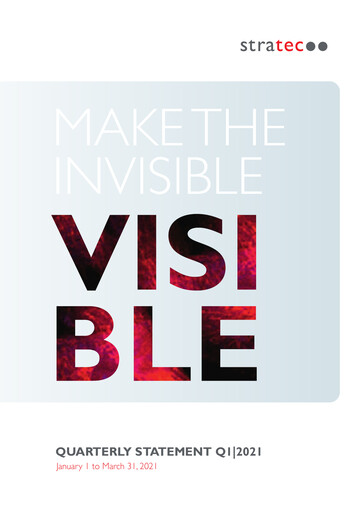 Thumbnail STRATEC Quarterly Report 2021-q1