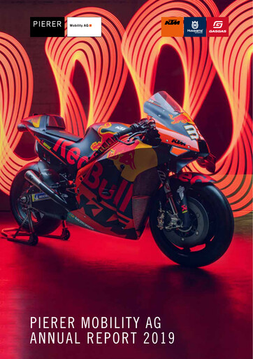 Thumbnail PIERER Mobility
 Annual Report 2019