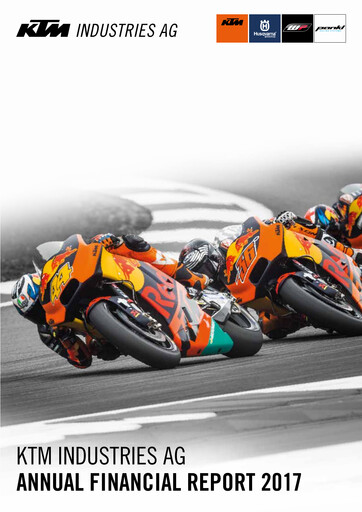 Thumbnail PIERER Mobility
 Financial Statement 2017