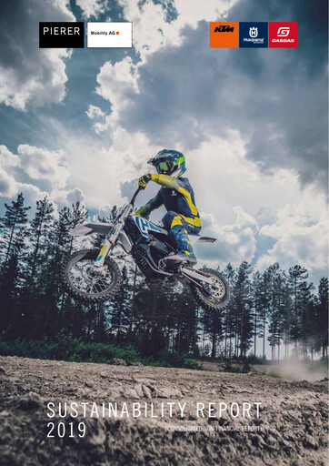 Vorschaubild PIERER Mobility
 Nachhaltigkeitsbericht 2019