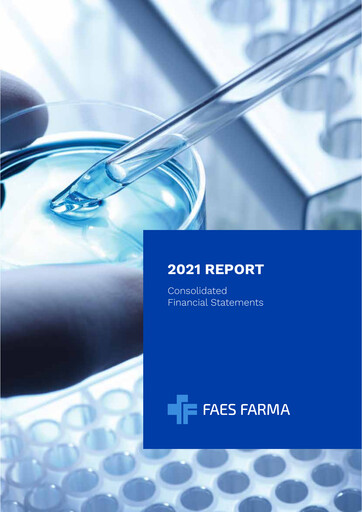 Thumbnail Faes Farma Annual Report 2021