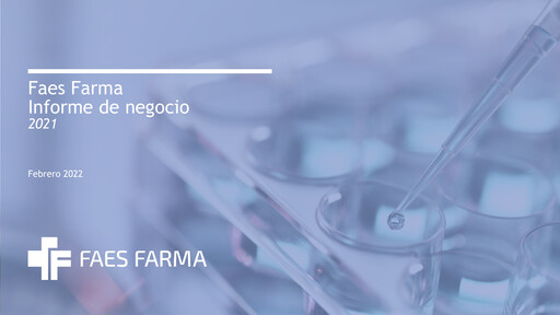Thumbnail Faes Farma Financial Report 2021