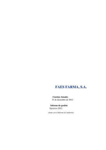 Thumbnail Faes Farma Financial Statement 2012
