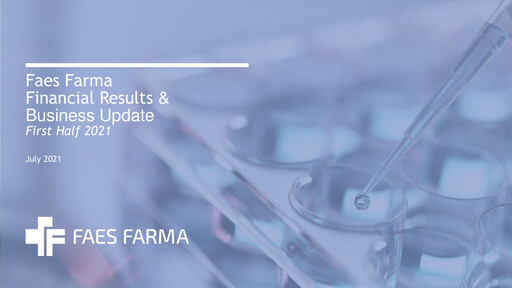 Thumbnail Faes Farma Half-year Report 2021-h1