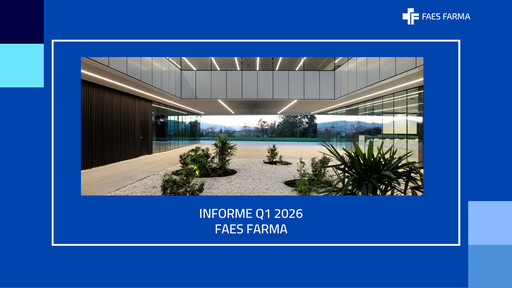 Thumbnail Faes Farma Quarterly Report 2026-q1
