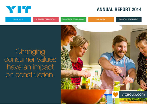 Thumbnail YIT Annual Report 2014