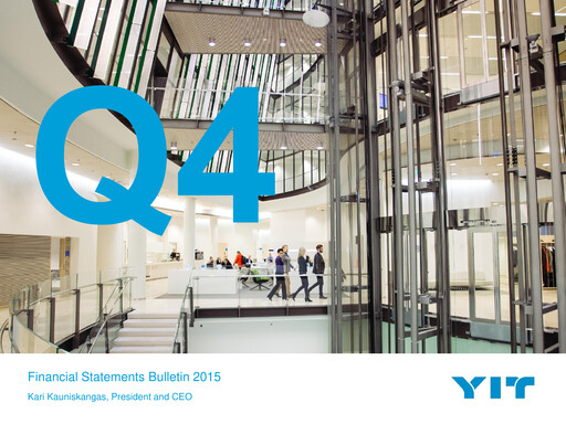 Thumbnail YIT Financial Statement 2015