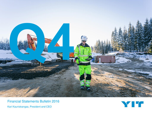 Thumbnail YIT Financial Statement 2016