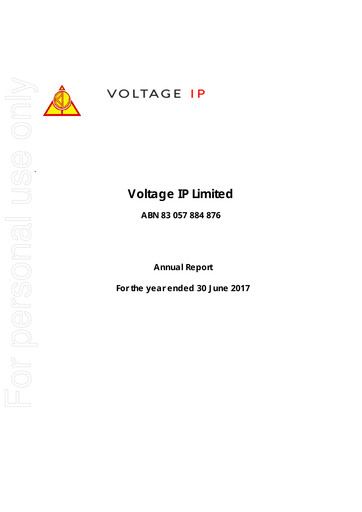 Thumbnail VIP Gloves Annual Report fy2017