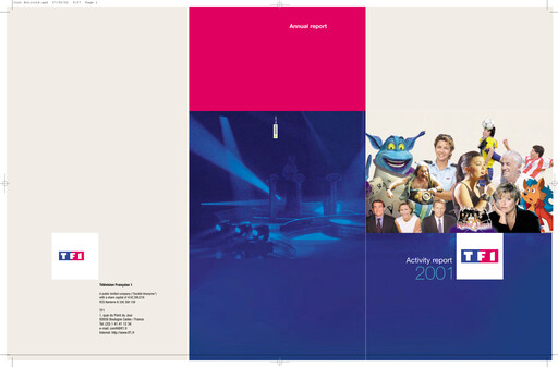 Thumbnail TF1 Annual Report 2001