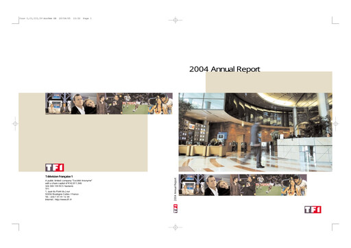 Thumbnail TF1 Annual Report 2004