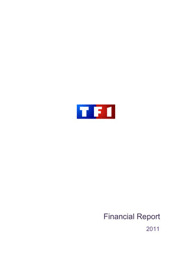 Thumbnail TF1 Financial Report 2011