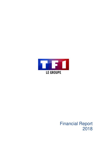 Thumbnail TF1 Financial Report 2018
