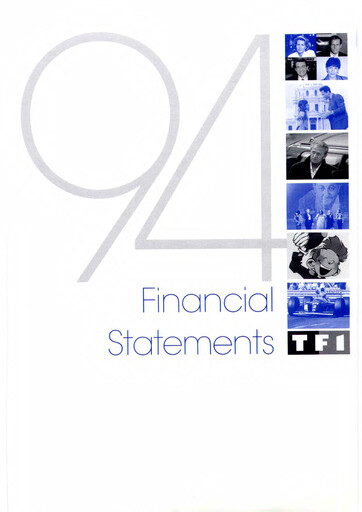 Thumbnail TF1 Financial Statement 1994