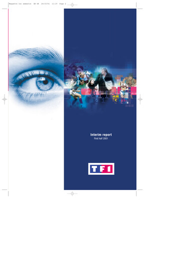 Thumbnail TF1 Half-year Report 2001-h1