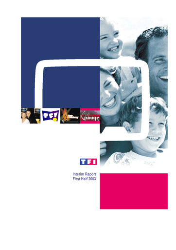 Thumbnail TF1 Half-year Report 2003-h1