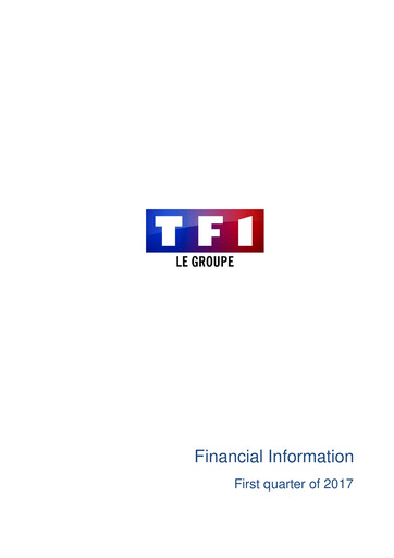 Thumbnail TF1 Quarterly Report 2017-q1