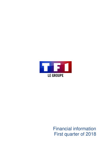 Thumbnail TF1 Quarterly Report 2018-q1