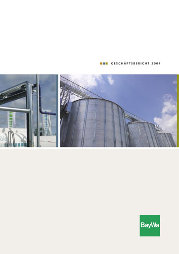 Thumbnail BayWa
 Annual Report 2004