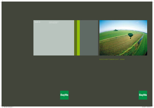 Thumbnail BayWa
 Annual Report 2006