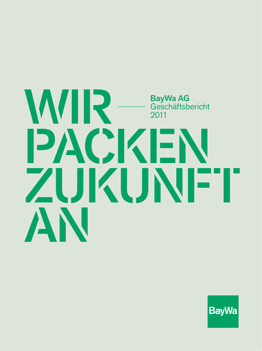 Thumbnail BayWa
 Annual Report 2011