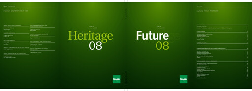 Thumbnail BayWa
 Annual Report 2008