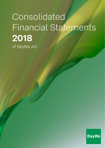 Thumbnail BayWa
 Financial Report 2018