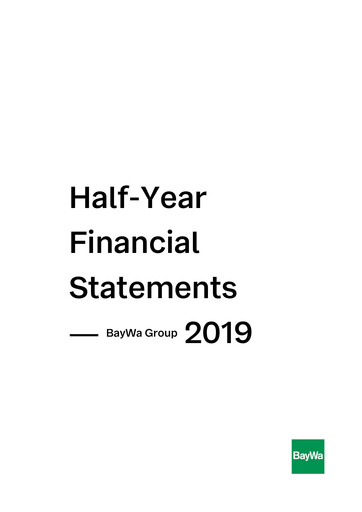 Thumbnail BayWa
 Half-year Report 2019-h1
