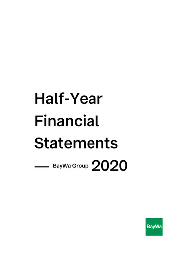 Thumbnail BayWa
 Half-year Report 2020-h1