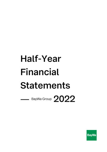 Thumbnail BayWa
 Half-year Report 2022-h1