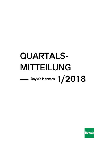 Thumbnail BayWa
 Quarterly Report 2018-q1