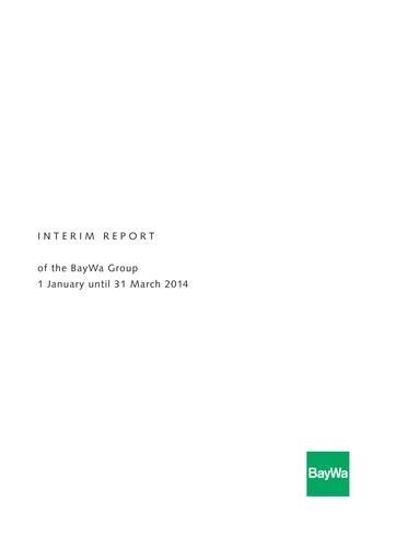 Thumbnail BayWa
 Quarterly Report 2014-q1
