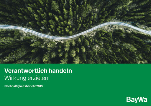 Miniature BayWa
 Rapport de durabilité 2019