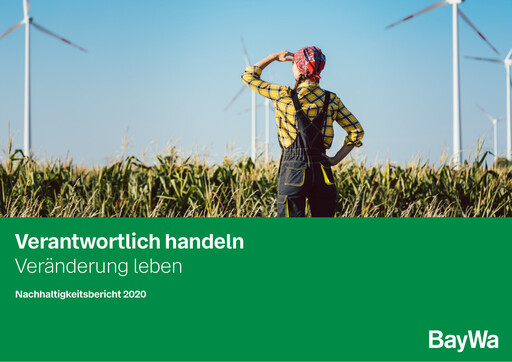 Miniature BayWa
 Rapport de durabilité 2020