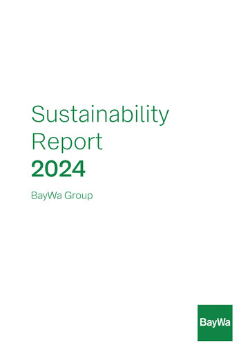 Vorschaubild BayWa
 Nachhaltigkeitsbericht 2024