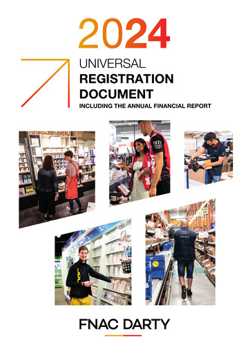 Thumbnail Fnac Darty Universal Registration Document 2024