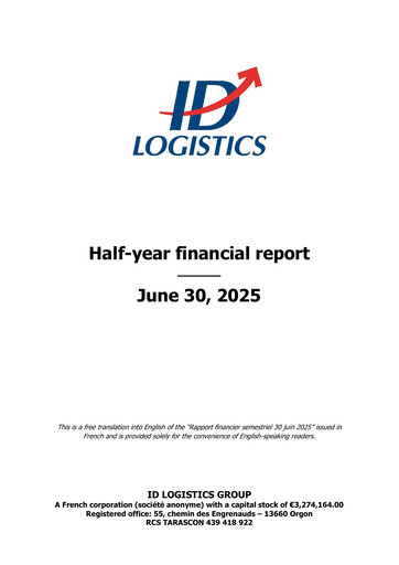 Thumbnail ID Logistics Group Half-year Report 2025-h1