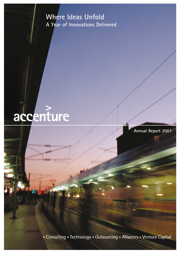 Thumbnail Accenture Annual Report 2001