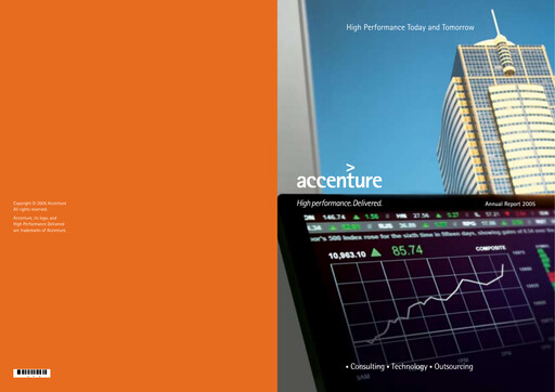 Thumbnail Accenture Annual Report 2005