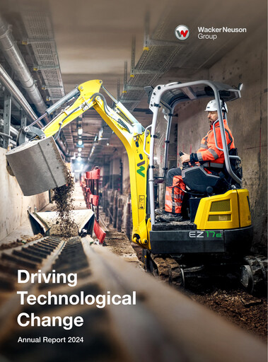 Miniature Wacker Neuson
 Rapport annuel 2024
