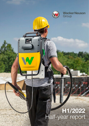 Thumbnail Wacker Neuson
 Half-year Report 2022-h1