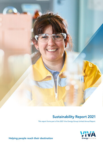Thumbnail Viva Energy Sustainability Report 2021
